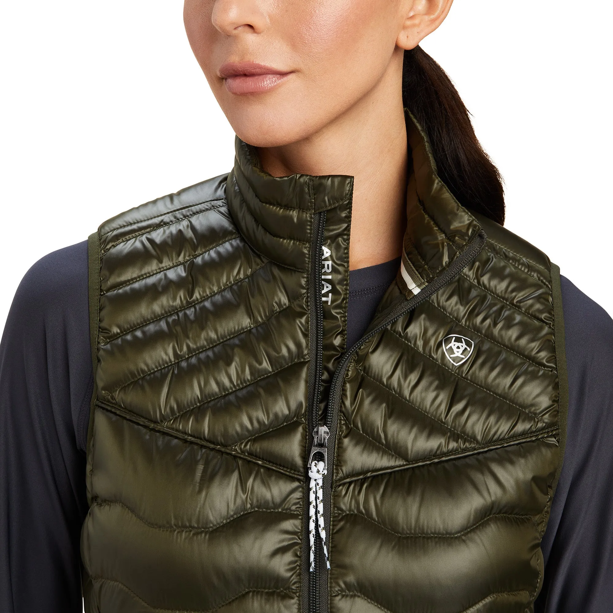 Ariat® Ladies IR Forest Mist Ideal Down Vest 10041377