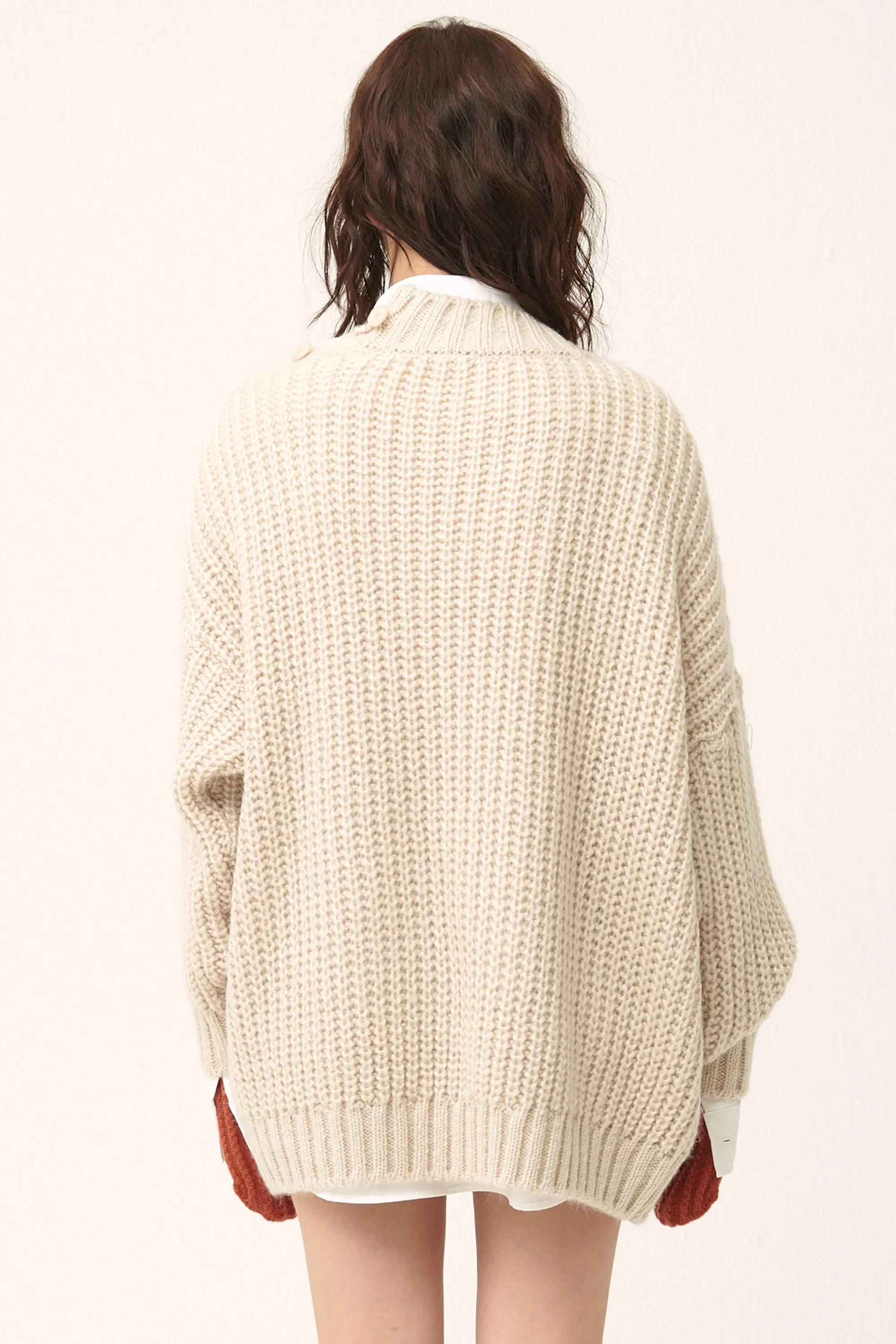 Avery Cable Sweater/Dress