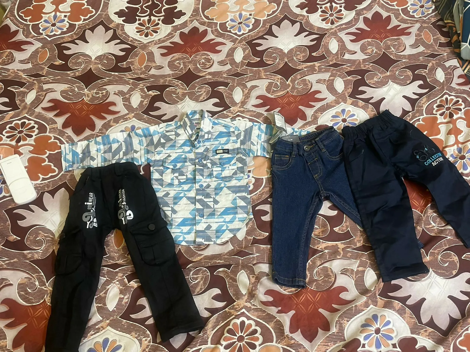 Baby Dress 6 New Pants   2 Shirts   1 Sweater for Baby Boy