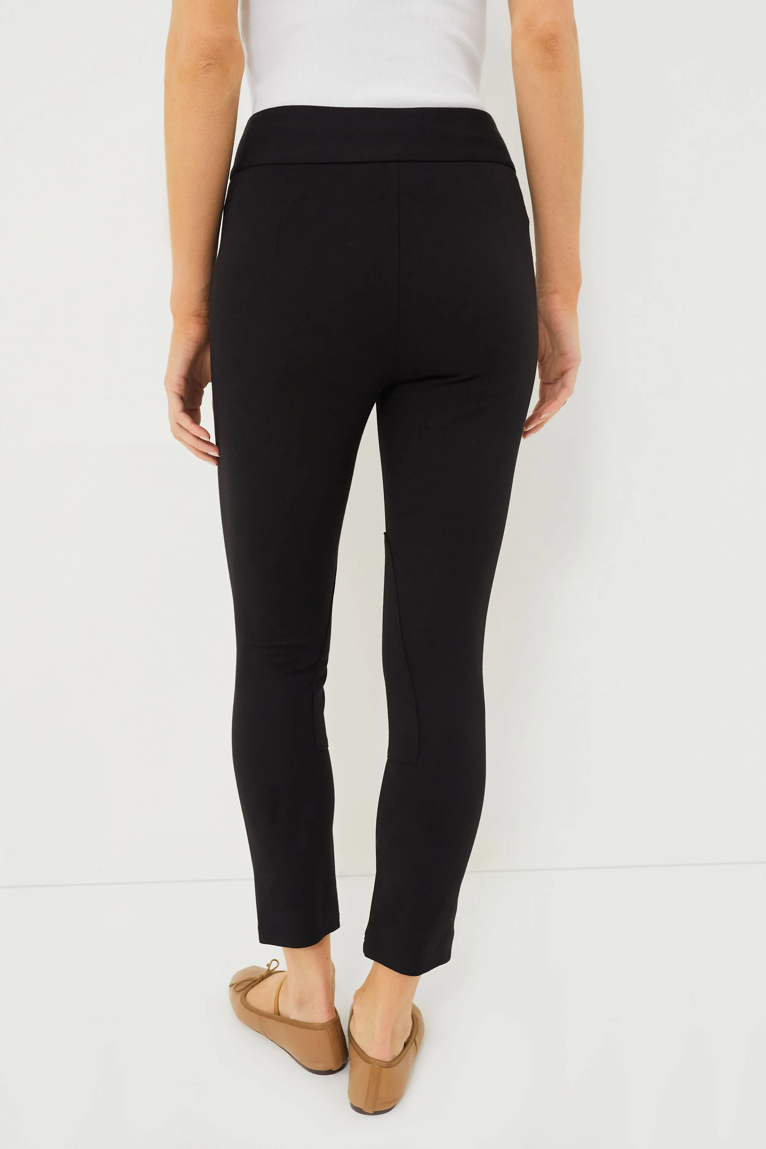 Black Ponte Bridwell Riding Pants