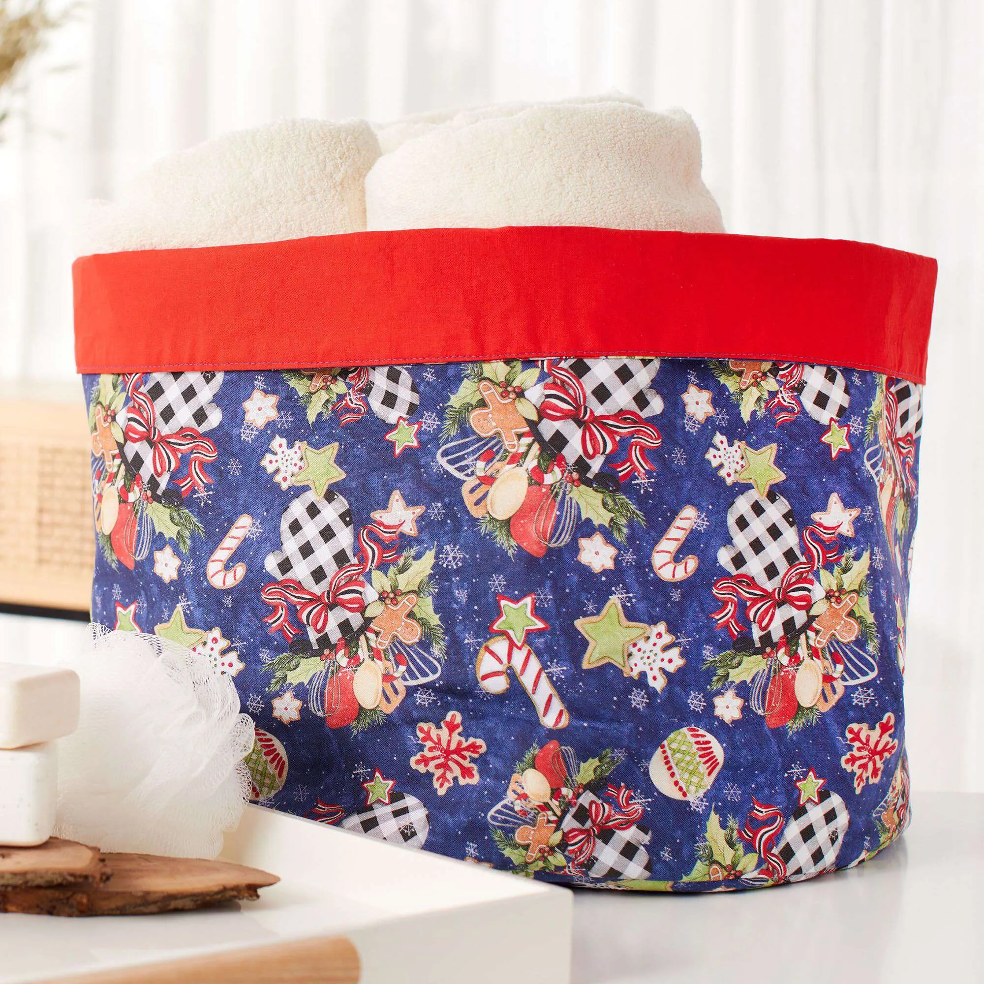 Coats & Clark Sewing Holiday Bin