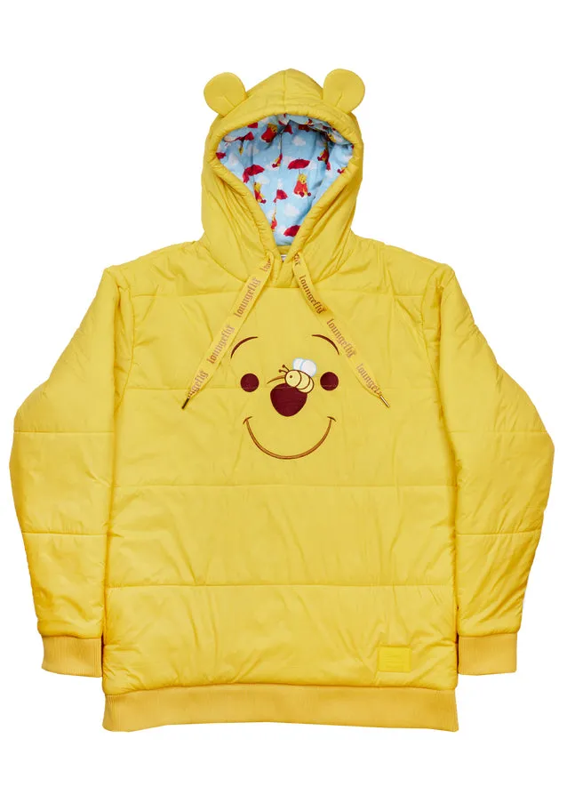 Disney Winnie The Pooh Rainy Day Puffer Unisex Hoodie