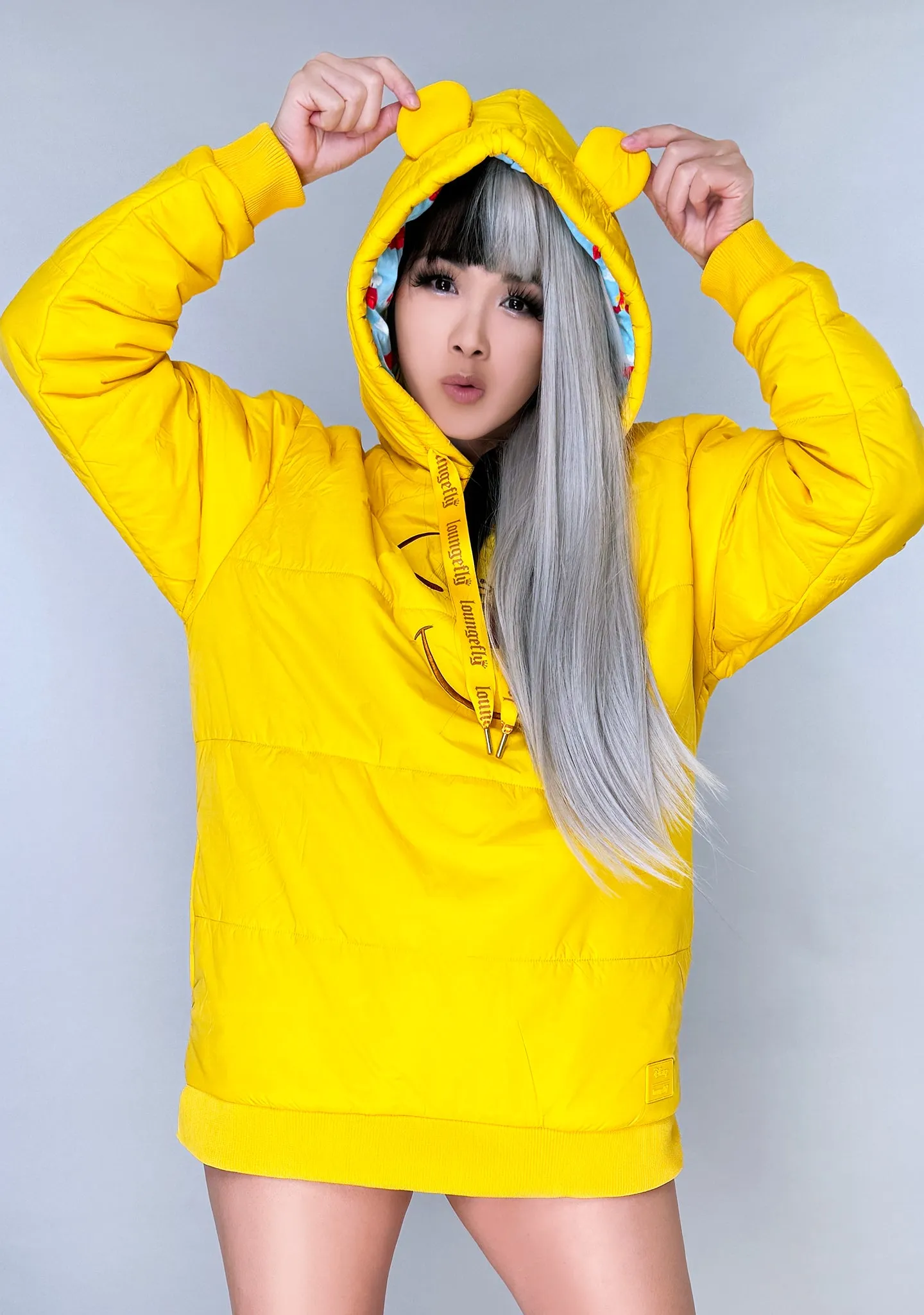 Disney Winnie The Pooh Rainy Day Puffer Unisex Hoodie