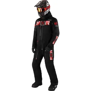 FXR Mens Maverick F.A.S.T. Insulated Monosuit Black/Red