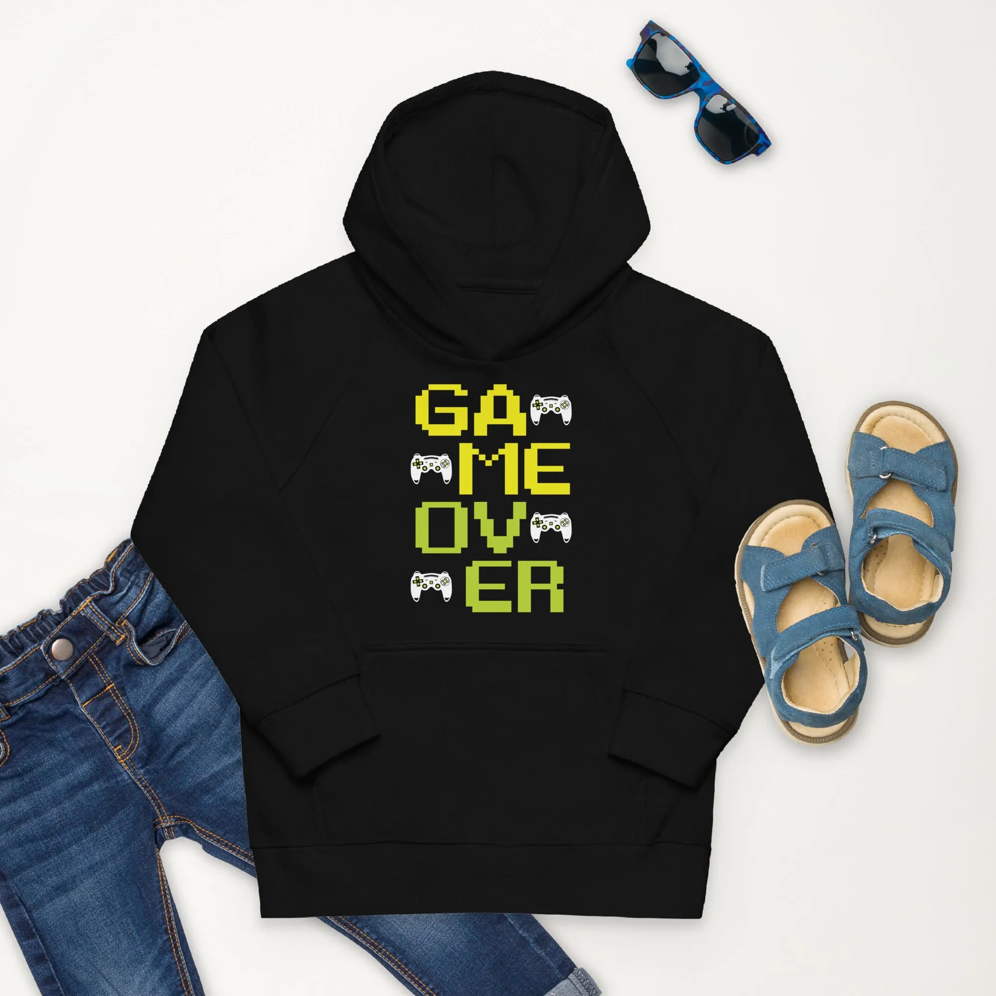 Game Over - Kids eco hoodie