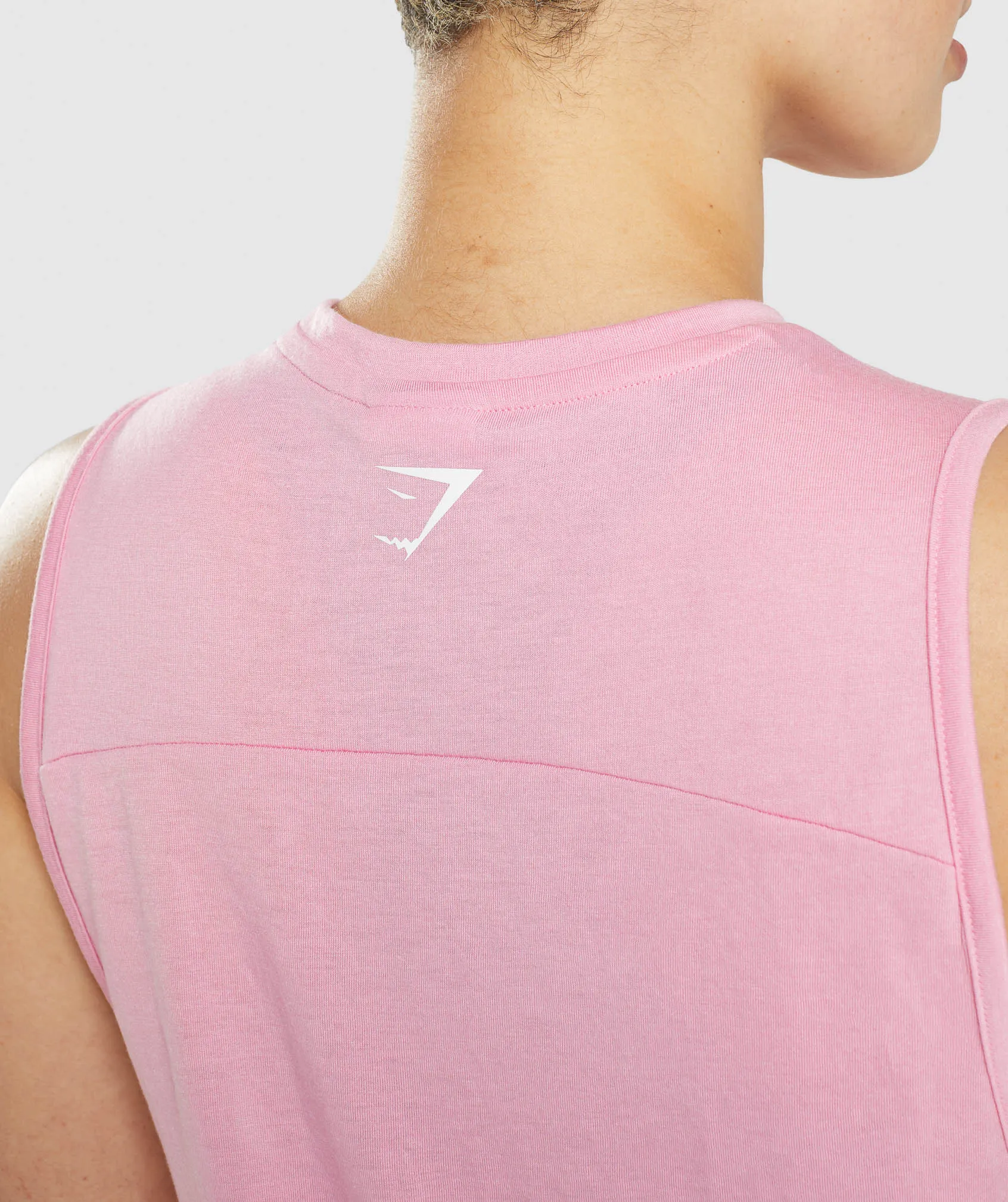 Gymshark Its All You Drop Arm Tank - Sorbet Pink