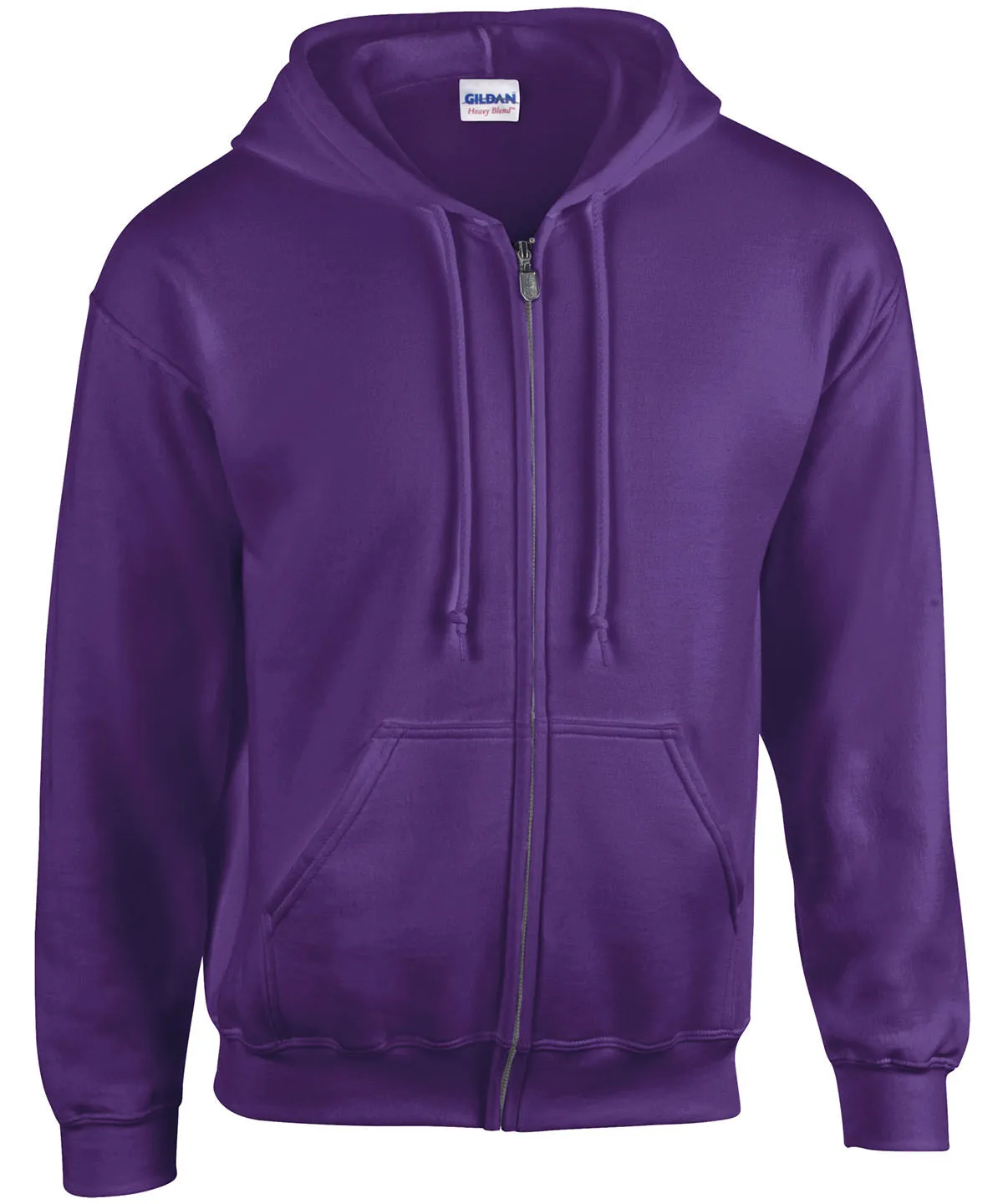 Heavy Blend  full zip hooded sweatshirt | Purple