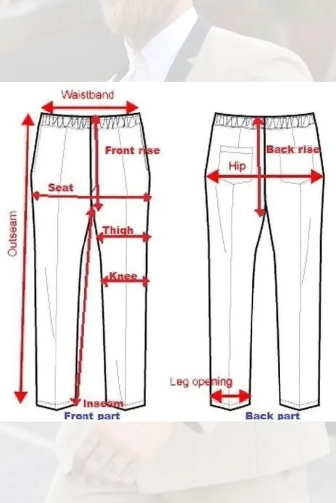 Men Elegant Grey Pant Office Formal Wear Trouser Gift for Men Grey Trousers Groomsmen Gift