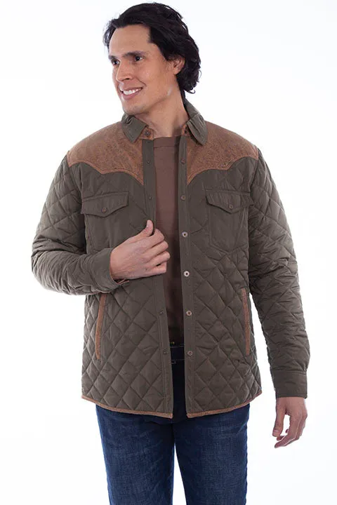 Men's Farthest Point Collection Jacket: Outdoor Quilted Canvas