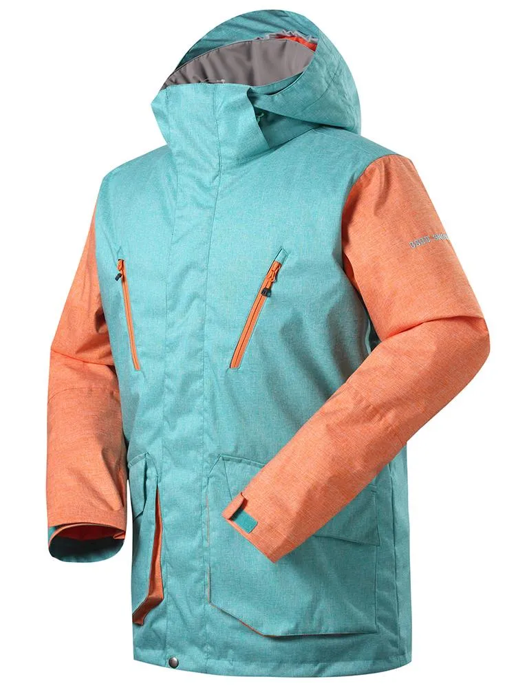 Men's Winter Waterproof Windproof Snowboard Jacket&Ski Down Jacket