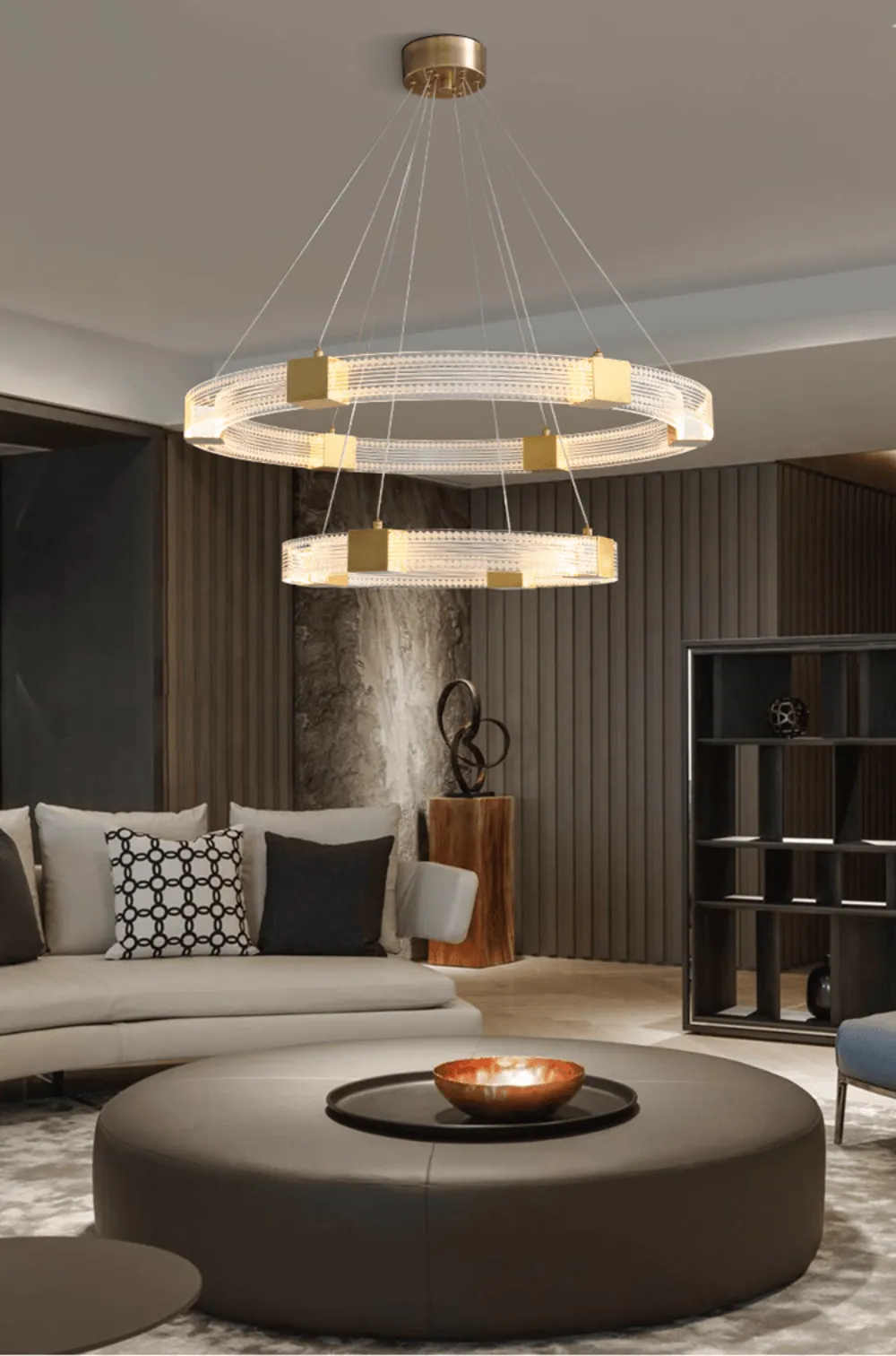 Parallel LED Chandelier