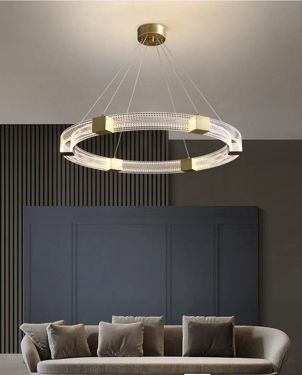 Parallel LED Chandelier