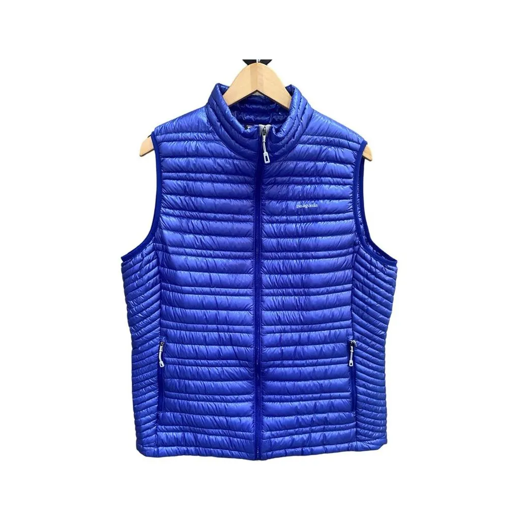 Patagonia NWT Ultralight Down Vest in Harvest Moon Blue - Size XL