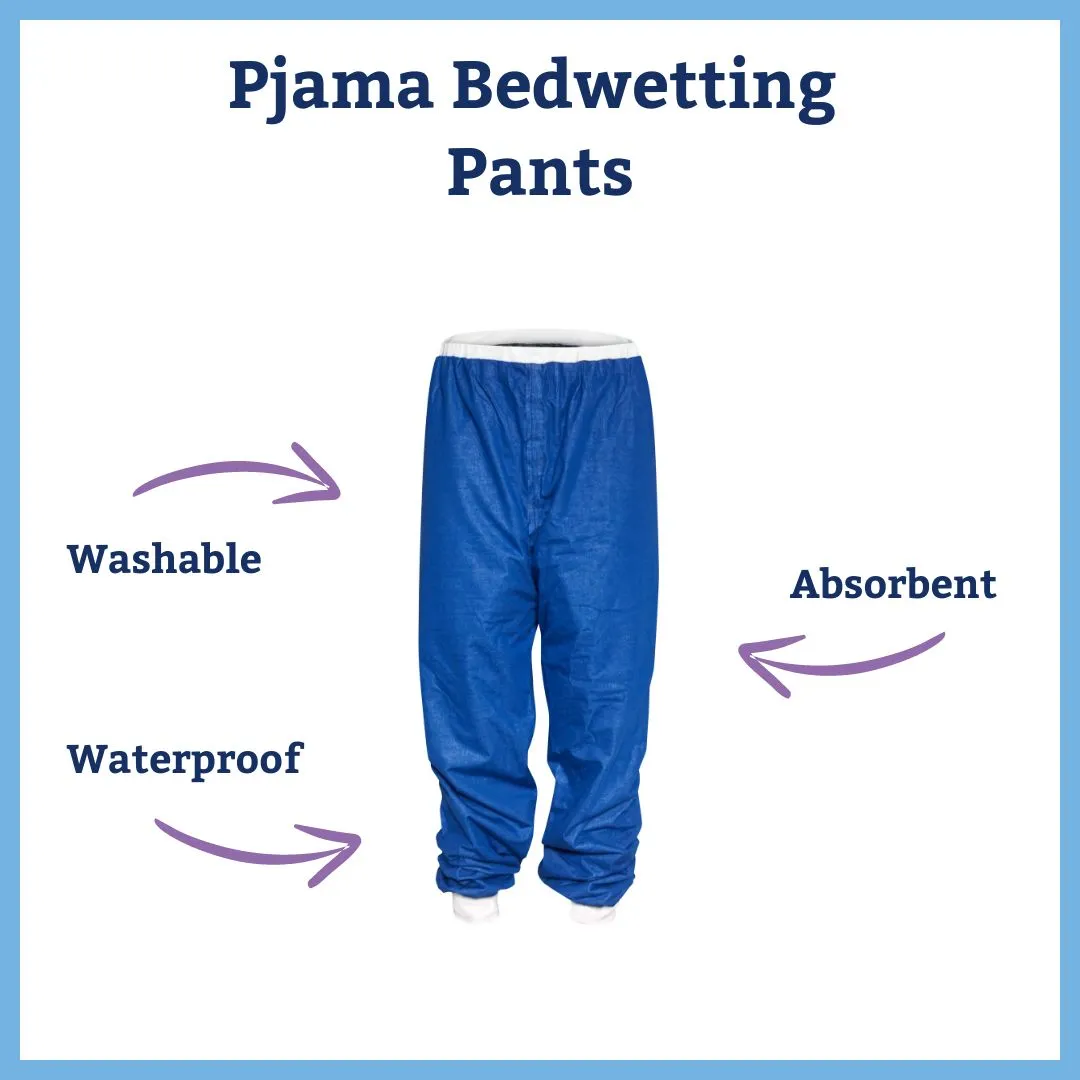 Pjama Bedwetting Pants (BLUE) for Adults