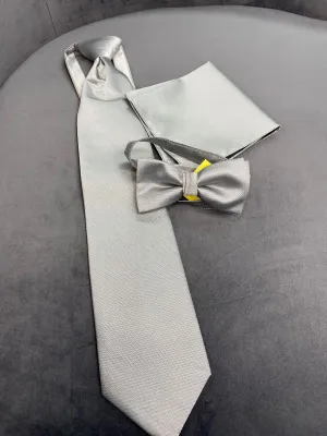 Platinum Windsor Tie