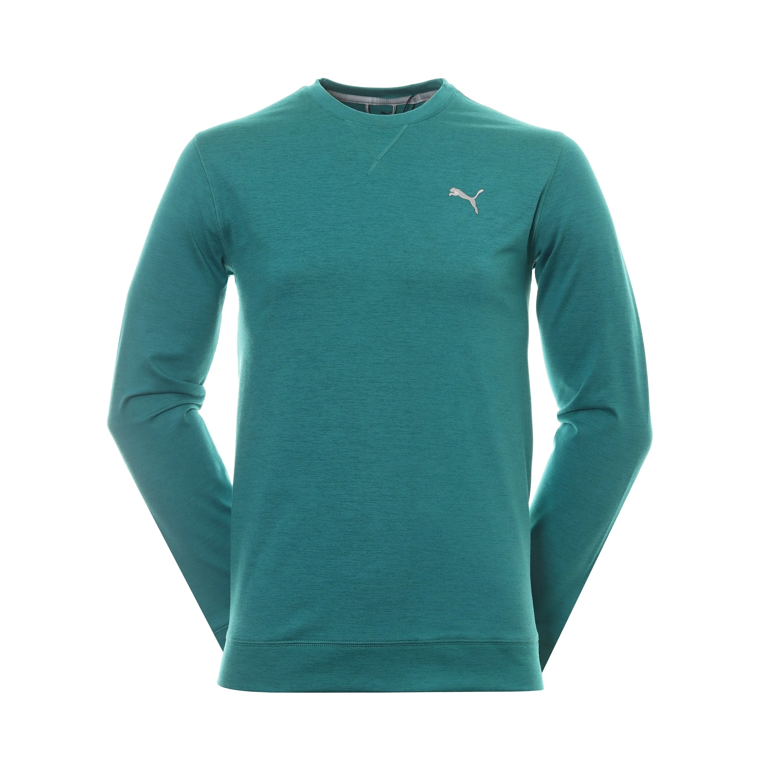 Puma Golf Cloudspun Heather Crew Neck