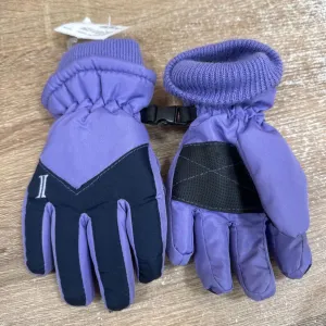 Purple Winter Gloves: purple-children-SM