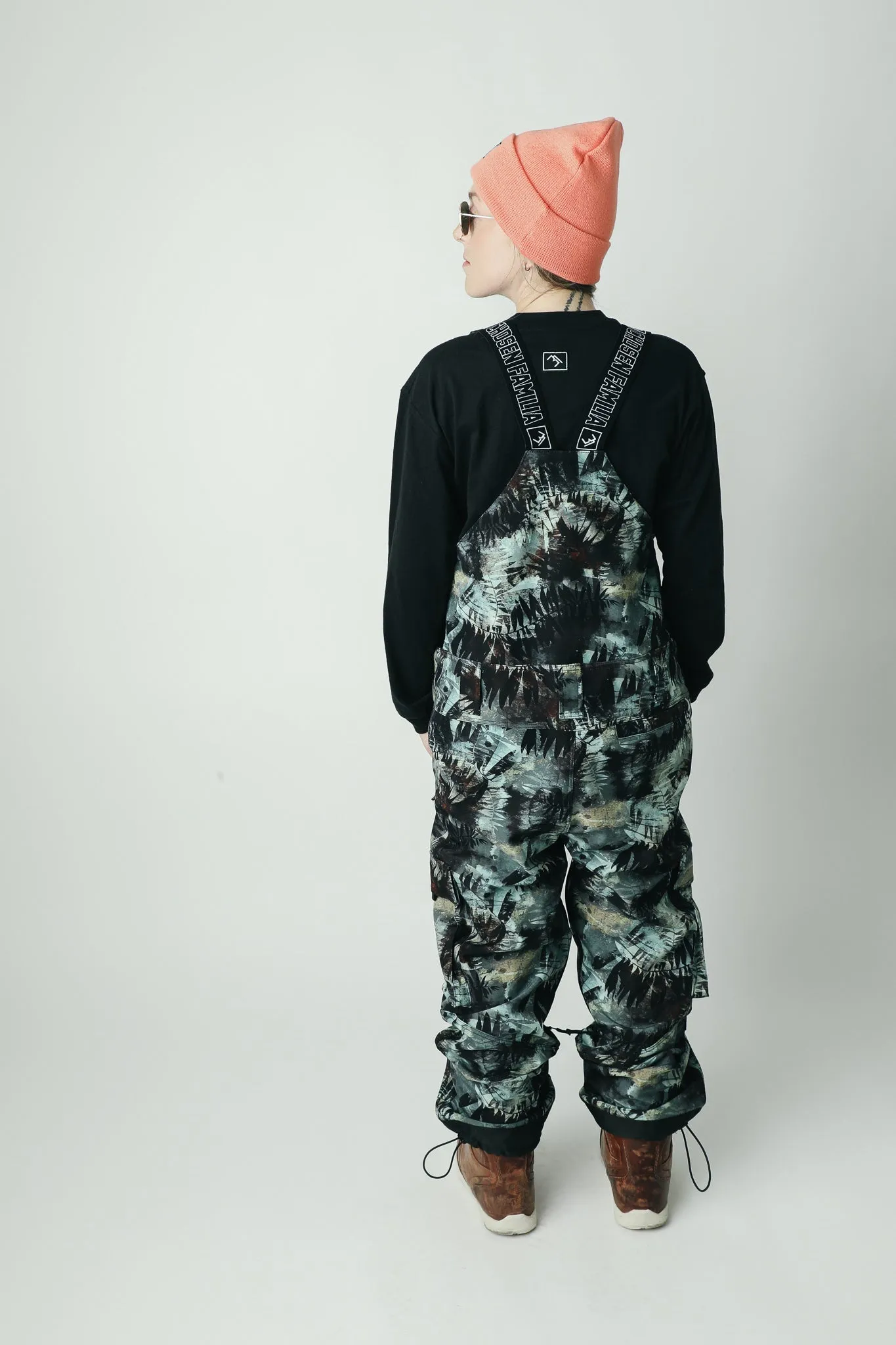 Softshell Bib Pants - Jungle Ferns