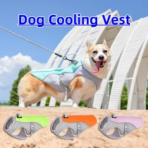 Summer Pet Dog Cooling Vest Heat Resistant Cool Dogs Clothes