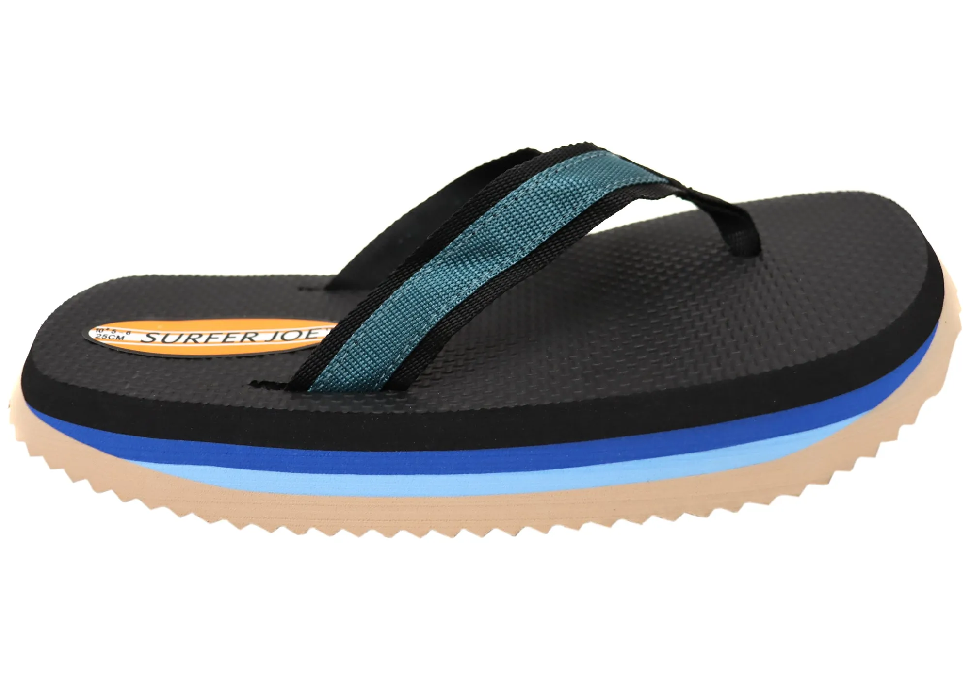 Surfer Joe Mens Comfortable Thongs Sandals