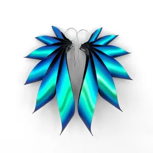 The Wings - peacock matte