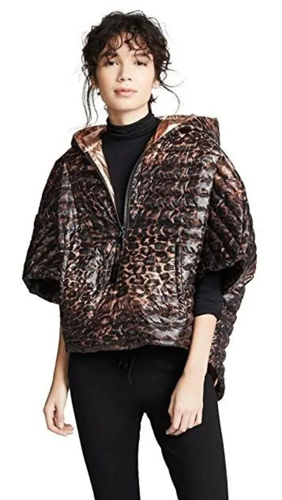 Think Royln NWT Leopard Poncho - Size XS/S