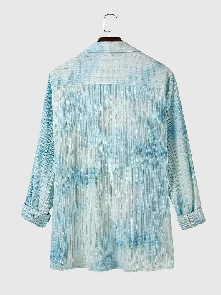 Tie-Dyed Pattern Shirt