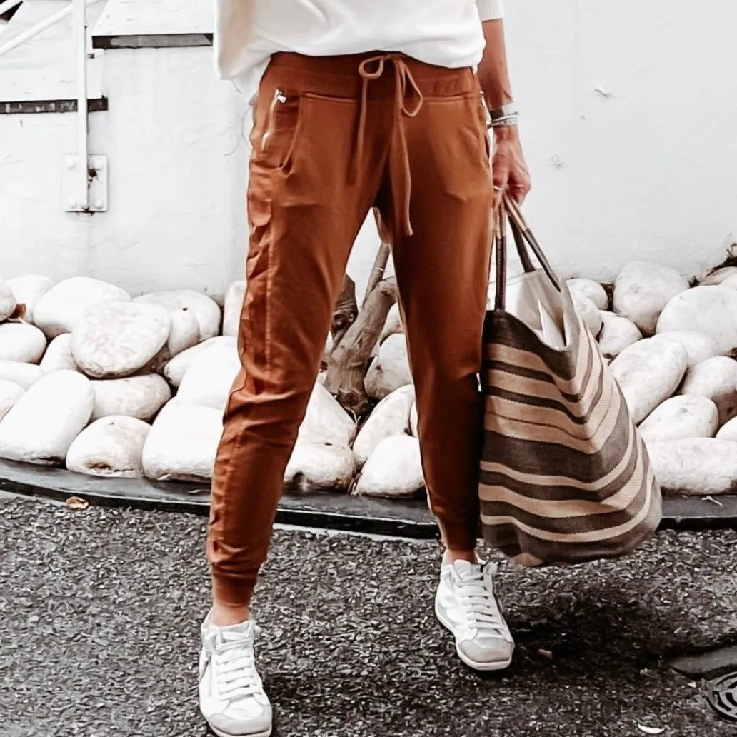 Tobacco tan ULTIMATE joggers *NEW*