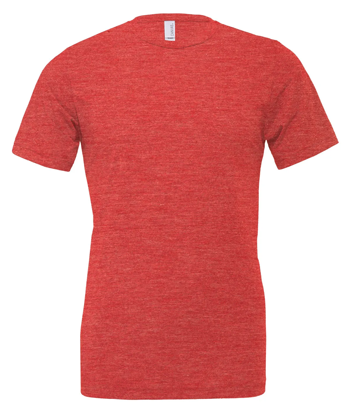 Unisex triblend crew neck t-shirt | Light Red Triblend