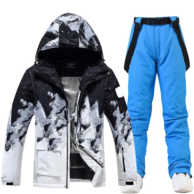 Womens Ski Onesie Waterproof Snow Jacket & Pants