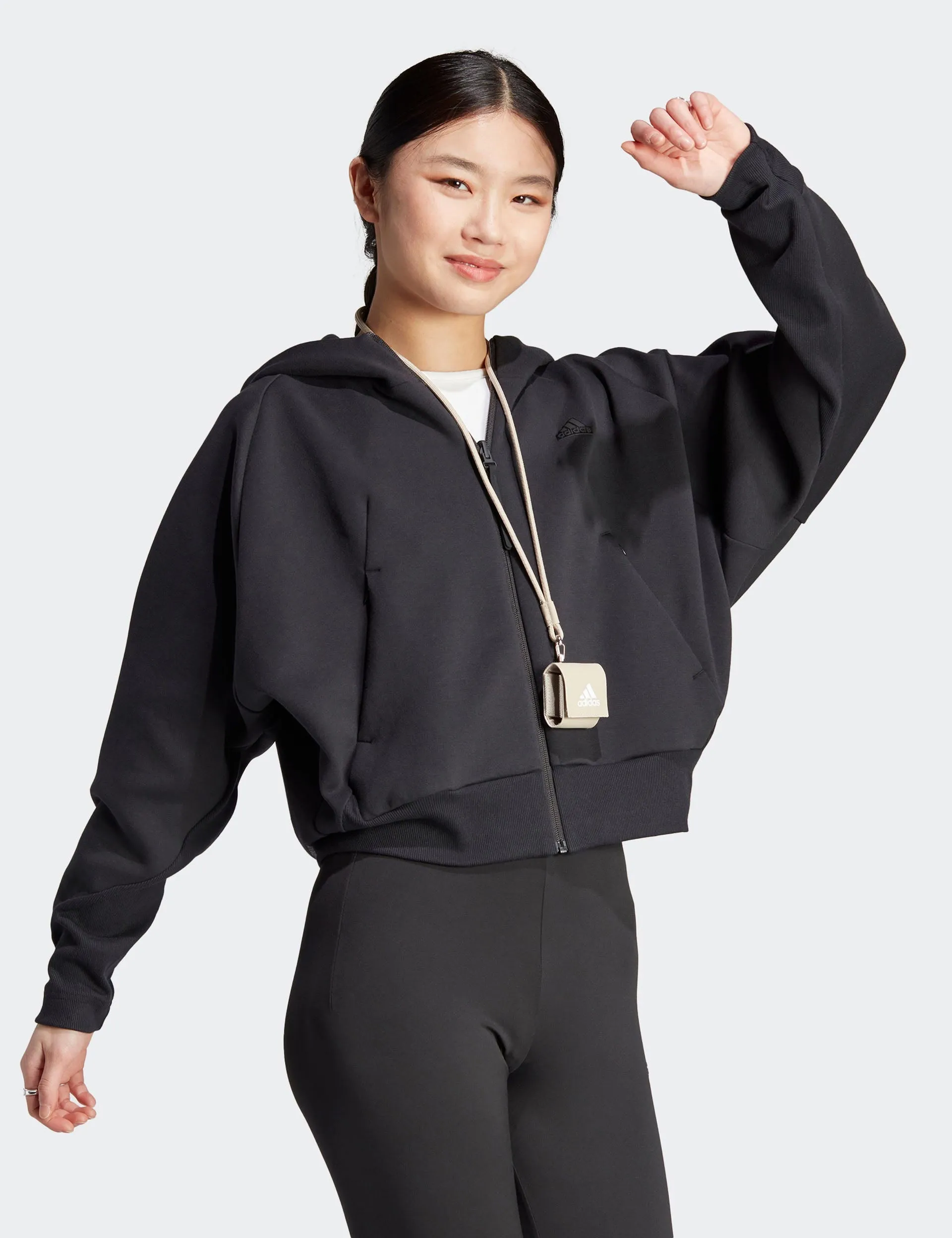 Z.N.E. Full-Zip Hoodie - Black