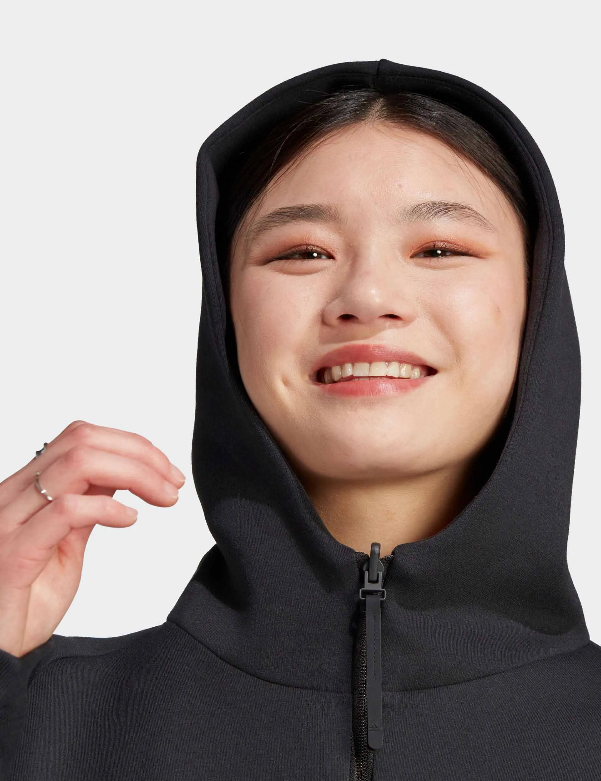 Z.N.E. Full-Zip Hoodie - Black