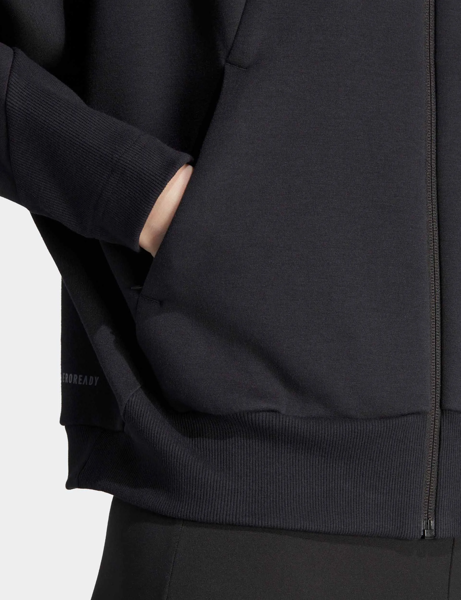 Z.N.E. Full-Zip Hoodie - Black